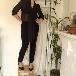 WILDFANG Velvet dress pants!